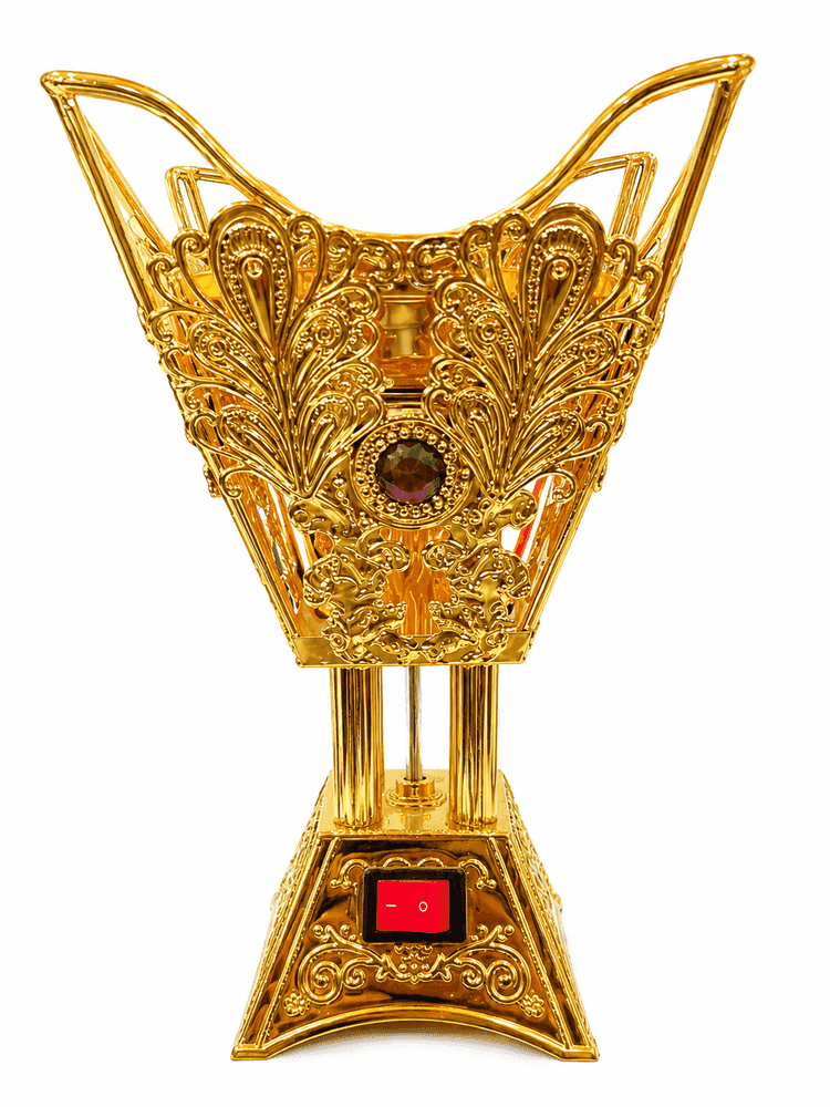 Elegant Bakhoor Burner — Metal / Alloy